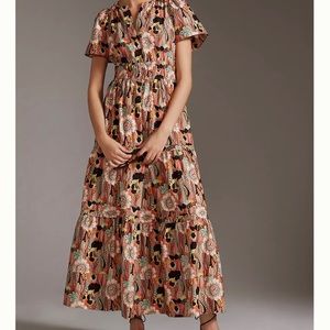 Anthropologie Somerset Maxi Dress
